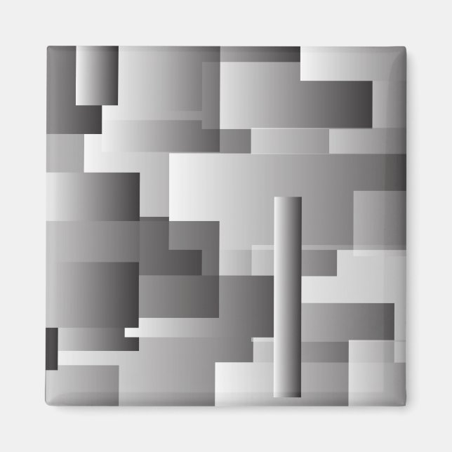 Rechtecke Magnet (Vorne)