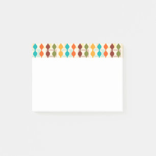 Rechtecke und Ketten Post-it Klebezettel