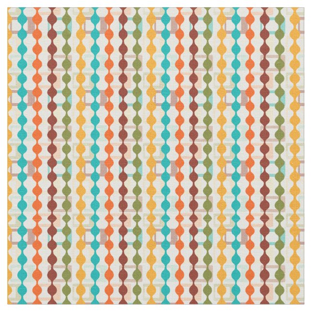 Rechtecke und Ketten Stoff (Nahaufnahme)