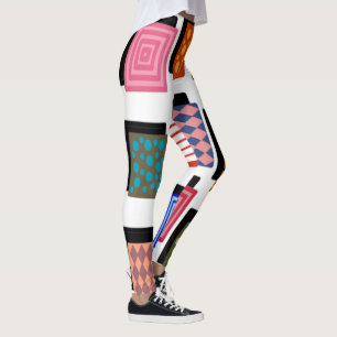 Rechtecke und Schatten Leggings