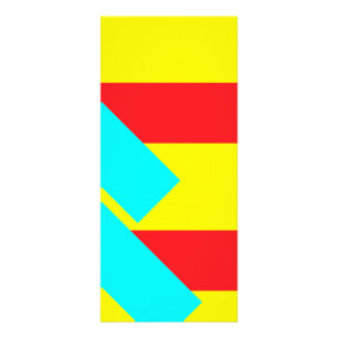 Rechtecke Werbekarte