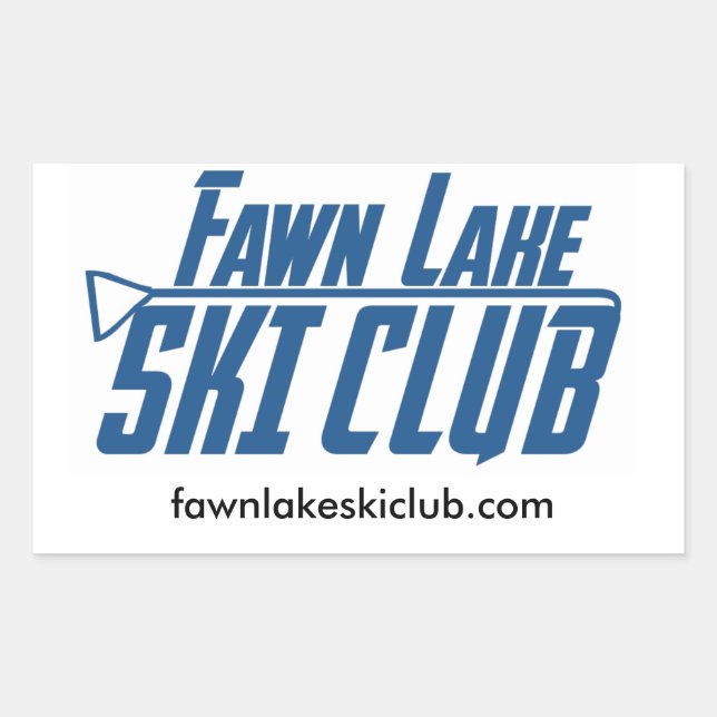 rechteckige Aufkleber (Vorderseite)