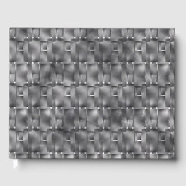 Rechteckige Formen von grauer Farbe und dunklen Fl Gästebuch