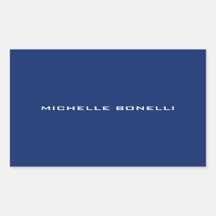  RECHTECKIGER AUFKLEBER