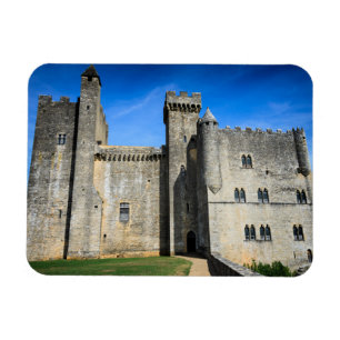 rechteckiger Chateau de Beynac Magnet
