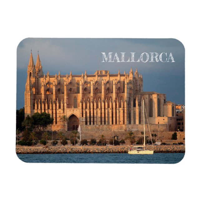 rechteckiger Magnet Kathedrale von Palma von (Horizontal)