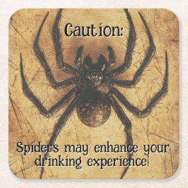 🕷️ RECHTECKIGER PAPPUNTERSETZER