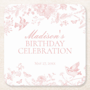 RECHTECKIGER PAPPUNTERSETZER