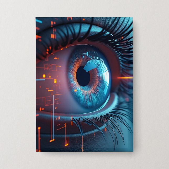 Rechtecktaste des Quanten Button (Vorderseite)