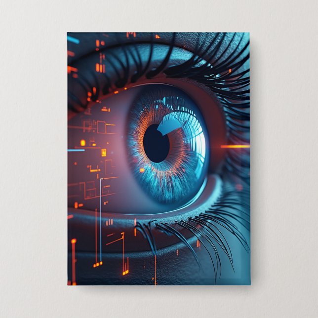 Rechtecktaste des Quanten Button (Vorderseite)