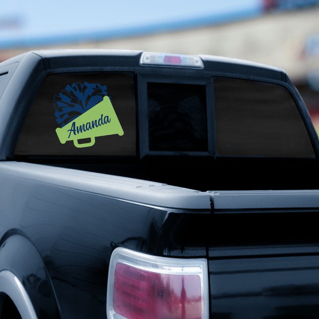 Rechter Blick auf die Hinterfensterklammer Fensteraufkleber (Von Creator hochgeladen)