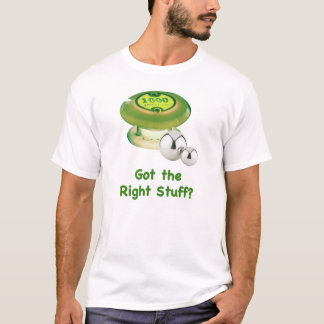 Rechter Material-Flipperautomat T-Shirt