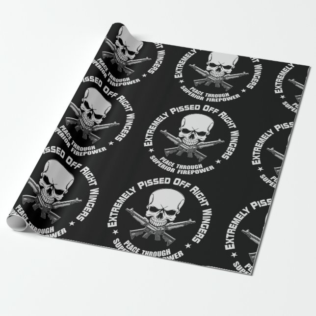 RECHTER WINGER GESCHENKPAPIER (Ungerollt)