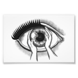 Rechtes Auge - rechtes Auge Fotodruck
