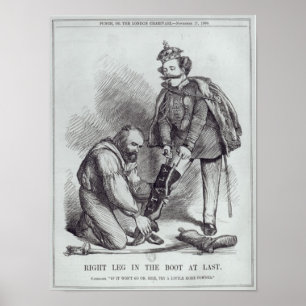 Rechtes Bein im Stiefel bei Last Poster