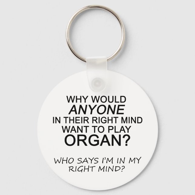 Rechtes Organ Schlüsselanhänger (Vorderseite)