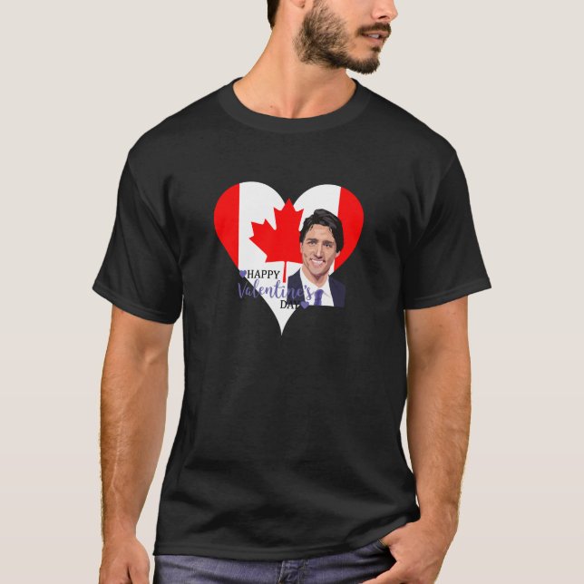 rechtfertigen trudeau valentine T-Shirt (Vorderseite)