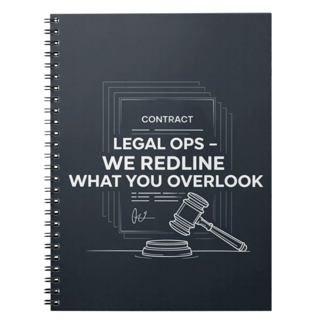 Rechtliche Maßnahmen - Organisierte, strategische, Notizblock (Vorderseite)