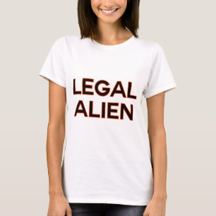 Rechtlicher Außenseiter Lustige Einwanderungsref T-Shirt