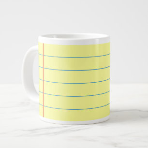 Rechtliches Muster Jumbo-Tasse