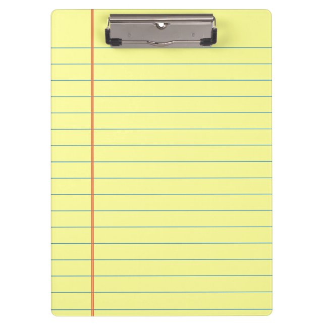 Rechtliches Muster Klemmbrett (Vorderseite)