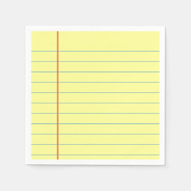 Rechtliches Muster Serviette (Vorderseite)