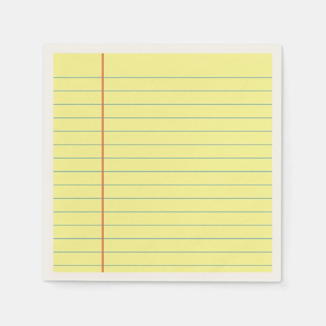 Rechtliches Muster Serviette (Vorderseite)