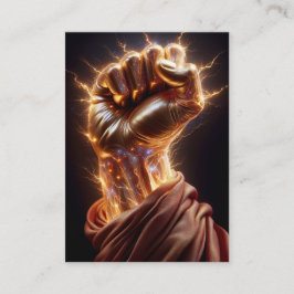 Rechts Hand Power - Feld 14:60-62 KJV-Karte Visitenkarte