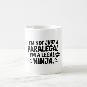 Rechts-Ninja-Rechtsanwaltsbecher   Anwaltskanzlei Kaffeetasse