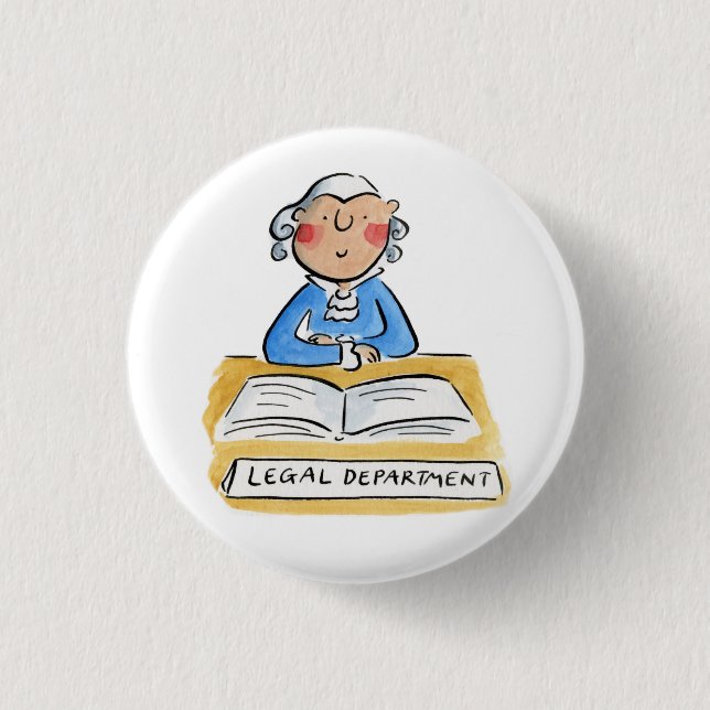 Rechtsabteilung Button (Vorderseite)