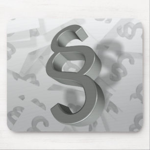 Rechtsanwalt am Gesetz Mousepad