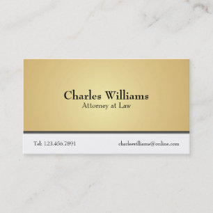 Rechtsanwalt am Gesetz - Visitenkarten Visitenkarte