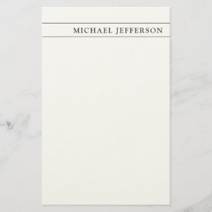 Rechtsanwalt/-anwältin Beruf Schwarz Weiß Consulta Briefpapier