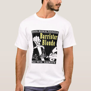 Rechtsanwalt-Blondine T-Shirt