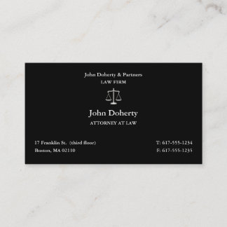 Rechtsanwalt | Classic Lawyer Business Card Visitenkarte