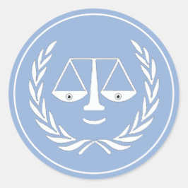 Rechtsanwalt Classic Round Sticker für Abschluss d