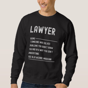 Rechtsanwalt Definition T-Shirts Lustiger Berufsti