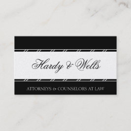 Rechtsanwalt der Anwaltsanwältin Platinum Visitenkarte