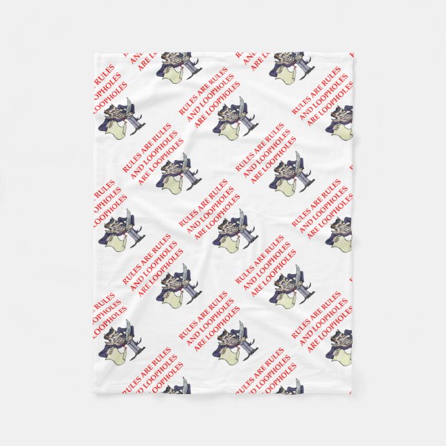 RECHTSANWALT FLEECEDECKE (Vorderseite)