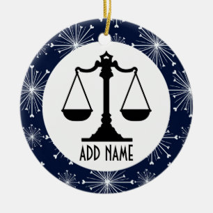 Rechtsanwalt Keramik Ornament