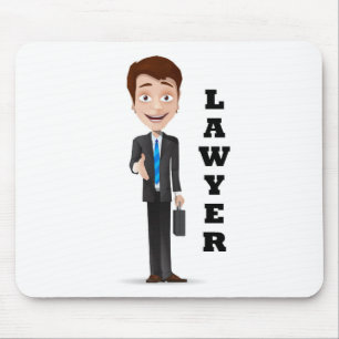 "Rechtsanwalt " Mousepad