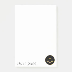 Rechtsanwalt Post-it Klebezettel