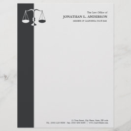 Rechtsanwalt/Rechtsanwalt - Briefbogen