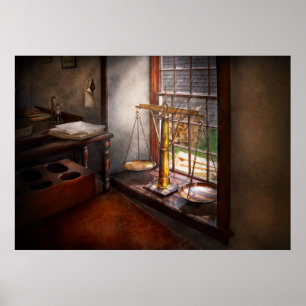 Rechtsanwalt - Skalen von Gerechtigkeit Poster