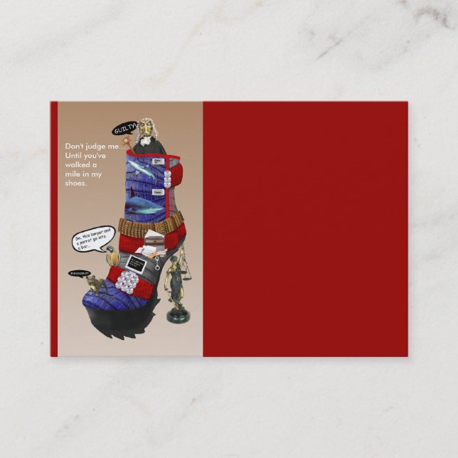 Rechtsanwalt-Visitenkarte Visitenkarte (Vorderseite)