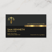 Rechtsanwalt von Grauer Schwarzer Retro Spalten