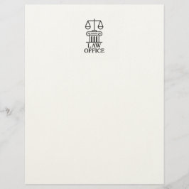 Rechtsanwälte und Rechtsanwälte Briefbogen