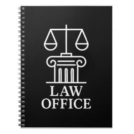 Rechtsanwälte und Rechtsanwälte Notizblock