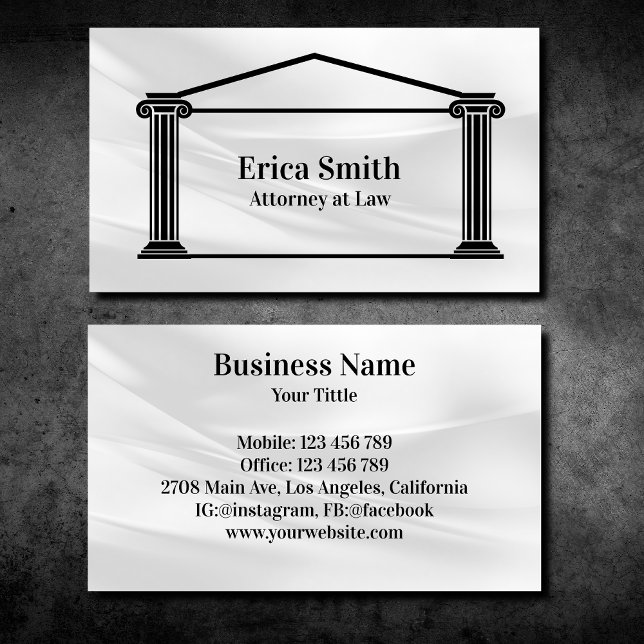 Rechtsanwältin Beruflich Visitenkarte (Von Creator hochgeladen)