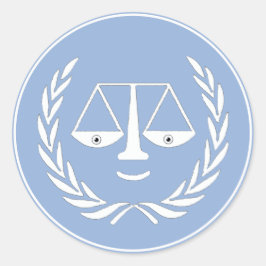 Rechtsanwältin Runder Aufkleber